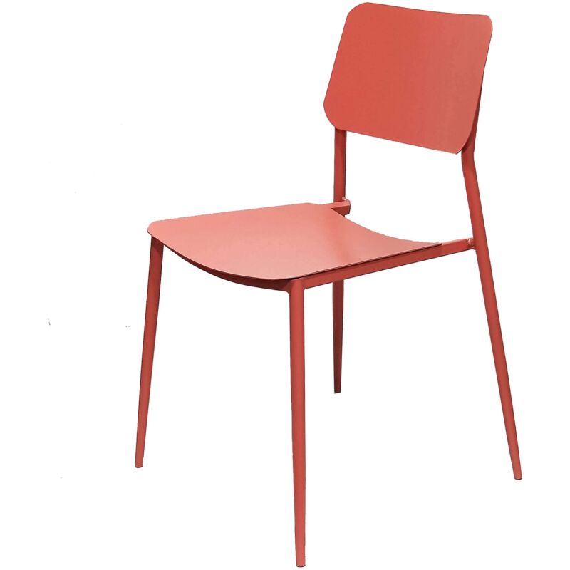 Jardin startable Garden sans chaise ambique avec structure en métal latin Red - Red