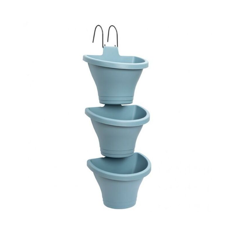 

Elho - Jardín vertical Corsica Forest 24cm set/3 Azul