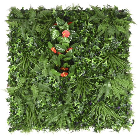 Jardin Vertical Villa Imitation Fleurs Buganvilla 1x1m.