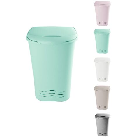 JARDIN202 - Cesto Ropa Sucia con Asas – Pongotodo para Colada 70 Litros  70 litros (Verde)