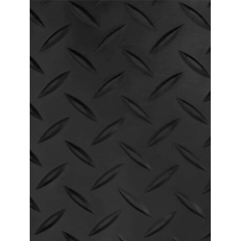 JARDIN202 - JARDIN202 - Estera Antideslizante de caucho 3mm - Diamante  2x1.2 metros ()  2x1.2 metros  2x1.2 metros -