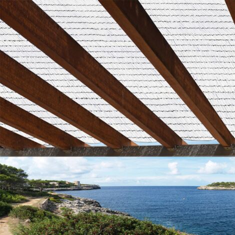 JARDIN202 - JARDIN202 - Malla de sombreo Blanca - Metro Lineal 2 m. de ancho () 2 m. de ancho 2 m. de ancho -