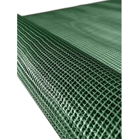 JARDIN202 - JARDIN202 - Mallas de cerramientos cuadradas Verde 1X5M  5 mm ()  5 mm  5 mm -