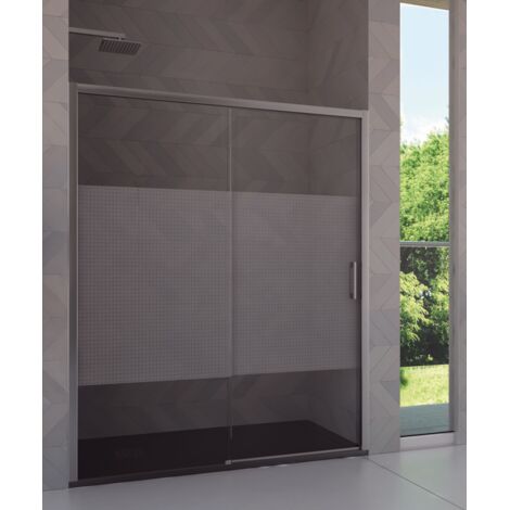 JARDIN202 - JARDIN202 - Mampara de Ducha Ebro  135-140 cm ()  135-140 cm  135-140 cm -