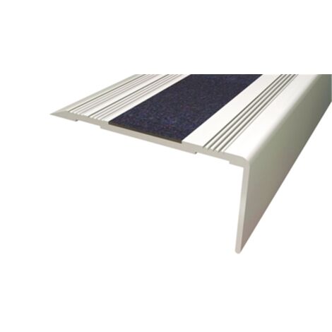 JARDIN202 - JARDIN202 - Pack 10 unidades. Cantonera Aluminio 50mm - Antideslizante - Adhesivo 21mm alt. 50mm anch. 1m larg. () 21mm alt. 50mm anch. 1m larg. 21mm alt. 50mm anch. 1m larg. -