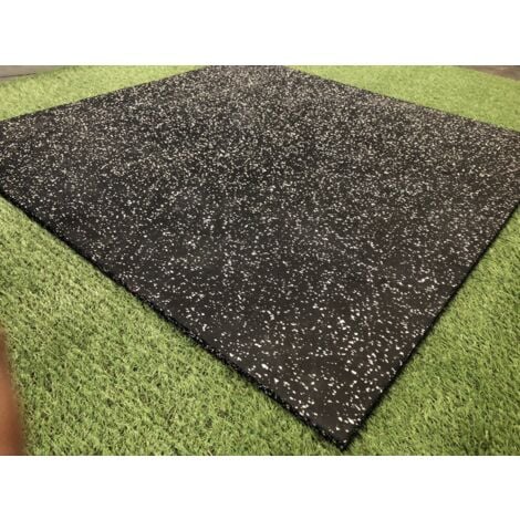 JARDIN202 - Loseta  1000 x 1000 x 15 mm - Alto impacto  Negro