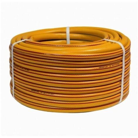 JARDIN202 - Manguera Aquaflex  Maguera para riego de jardín  Fuerte y resistente  50 Metros  20mm -