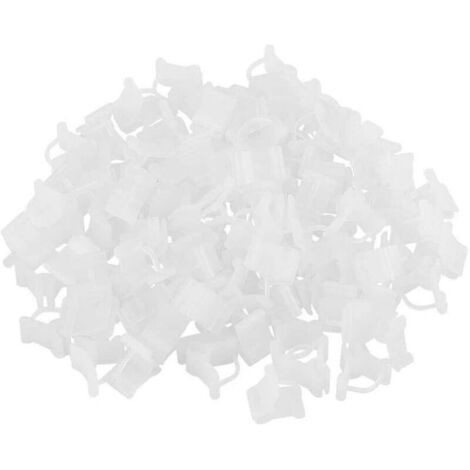 Jardinage Greffage Clips 100 Pcs En Plastique En Plastique Support Garden Clip Légumes De La Vigne Tomate Arbres Fruitiers Mini Outils De Jardinage