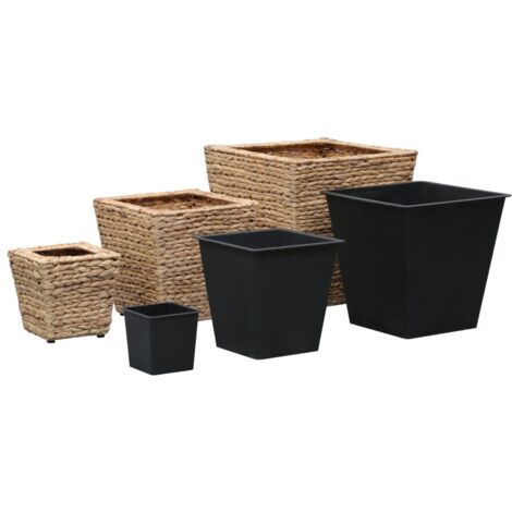 Jardinera arriate elevado plantas flores jardín 3 piezas jacinto de agua 020001339