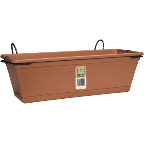JARDINERA BALCON+BANDEJA TIERRA - 50 CM