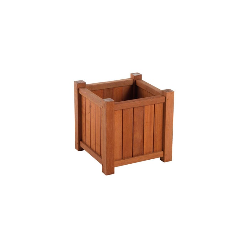 

Jardinera bangkirai malibu 35X35X35C KIT - Forest Style