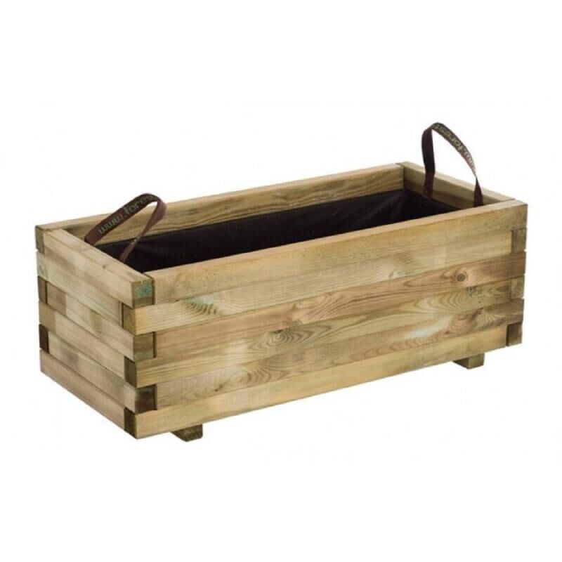 

Jardinera Rectangular 73L Baroque 90x40x33cm