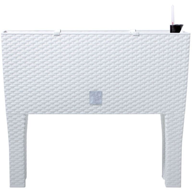 

Jardinera c/ patas mod. rato jh 600. c/autorriego 60x25x46cm. blanco