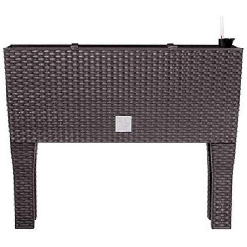 

Jardinera c/patas. mod. rato jh 800. c/autorriego 80x33x65cm. chocolate