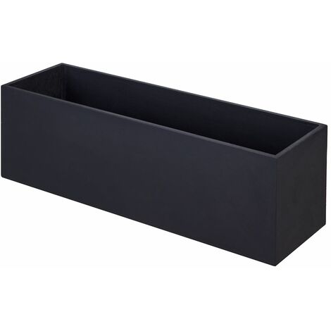 Jardinera de hormigon BALKO 80 negro