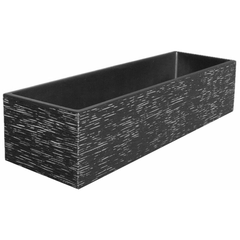 

Anaparra - Jardinera Pacífico 60x17x19cm. de Hormigón-piedra aligerado Ceniza