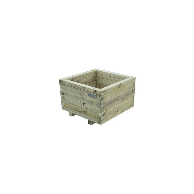 

Jardinera De Madera Autoclave Cuadradillo 500x500x400