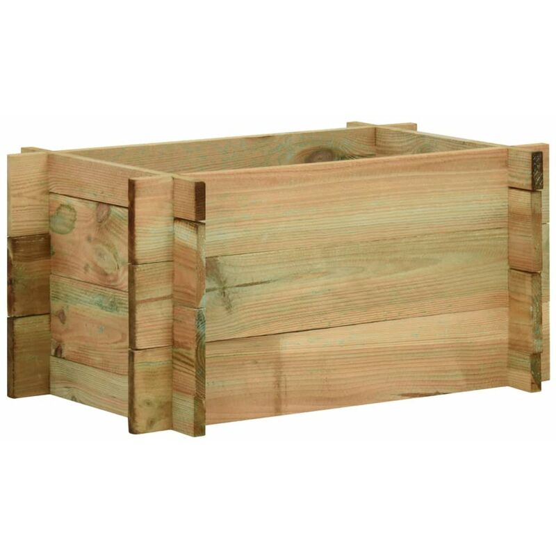 

Jardinera de verduras madera pino impregnada 40 cm