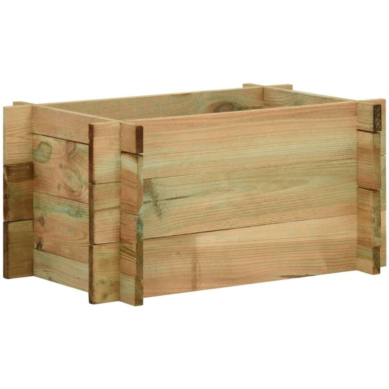 

Jardinera de verduras madera pino impregnada 40 cm