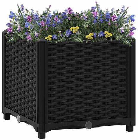 Jardinera elevada 40x40x38 cm Polipropileno