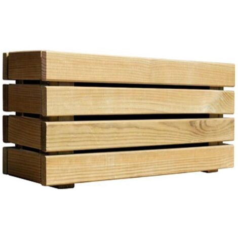 JARDINERA HORIZON MADERA 59x19x19 CM