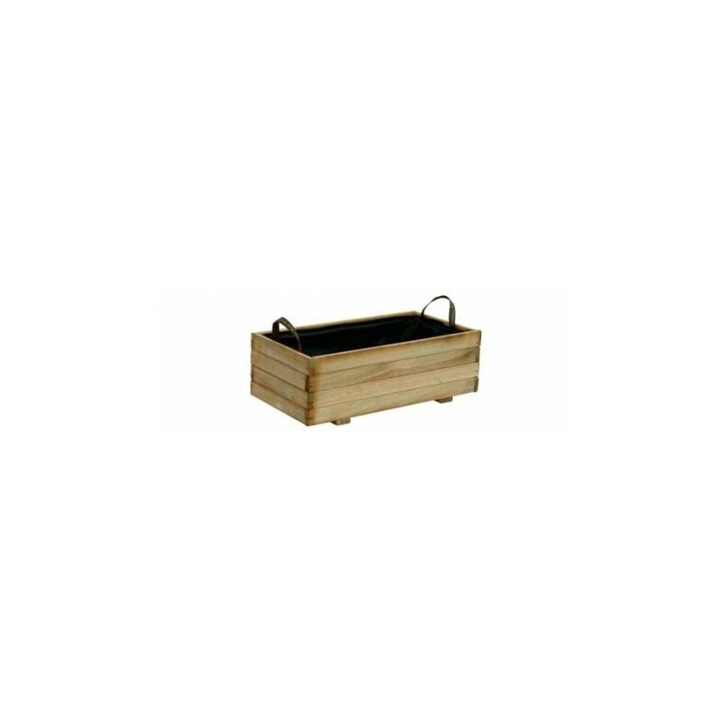 

Jardinera Madera Rustica Cuadrada 40X40X27 Cm
