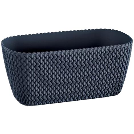 Jardinera para balcón SPLOFY CASE 4L., dimensiones (mm) 297x145x133, color Antracita