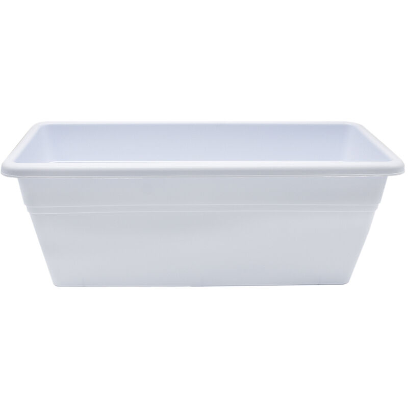 

Jardinera plastico 40 cm Blanco