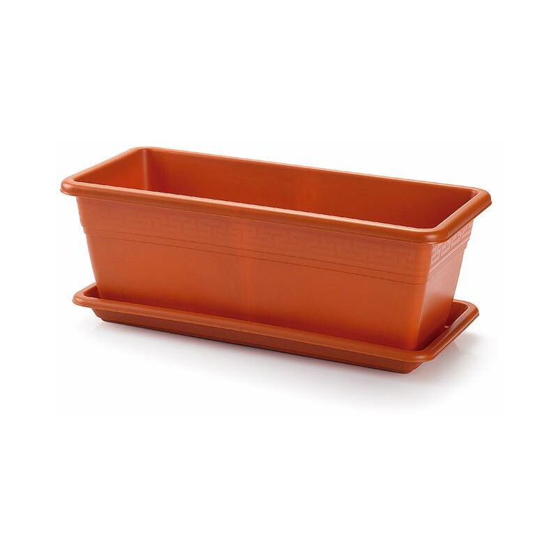 

Sin Marca - JARDINERA+PLATO. 40 CM TERRACOTA