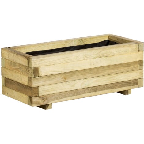 JARDINERA RECTANGULAR 70X30 CM