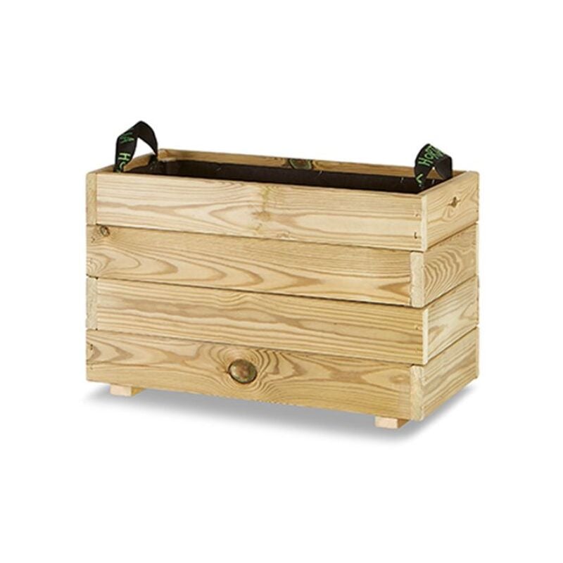 

Jardinera rectangular Ghio 48 Litros - 60 x 30 x 40 cm - Hortalia