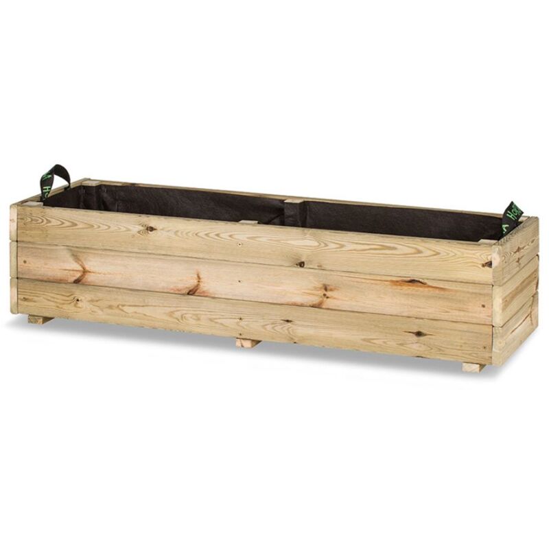 

Jardinera rectangular Ghio Hortalia 102 Litros - 120 x 40 x 30 cm