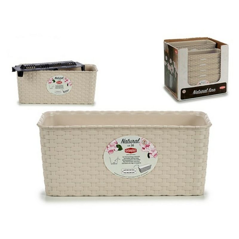 

Jardinera Stefanplast Plástico Natural Camel (13 x 11 x 29 cm)