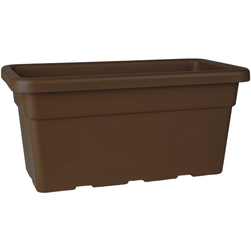 

Jardinera Vulcano bronce 60 x 32 x 28 cm (35 L) en plástico - Zanvic