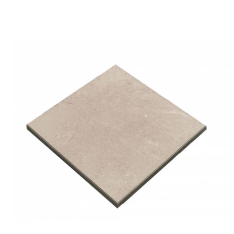 Jardinex – Dalle terrasse en béton composite recyclé 50x50x3 cm – 7 kg – Haute résistance aux impacts – Anti-dérapante – Facile à poser sur sable