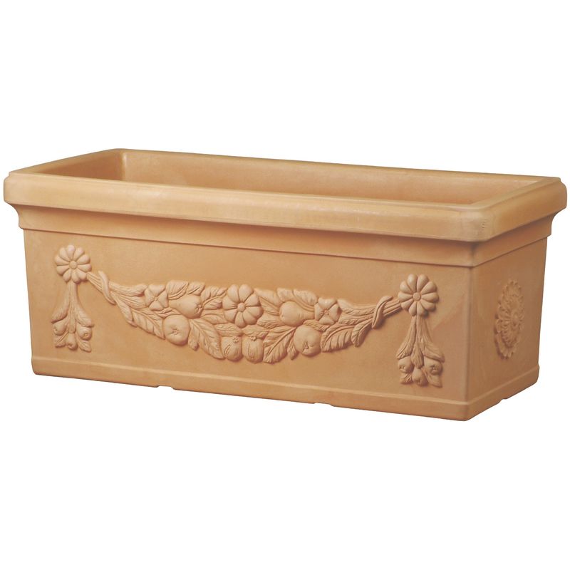 Boîte Léonard 60 cm - Terre cuite