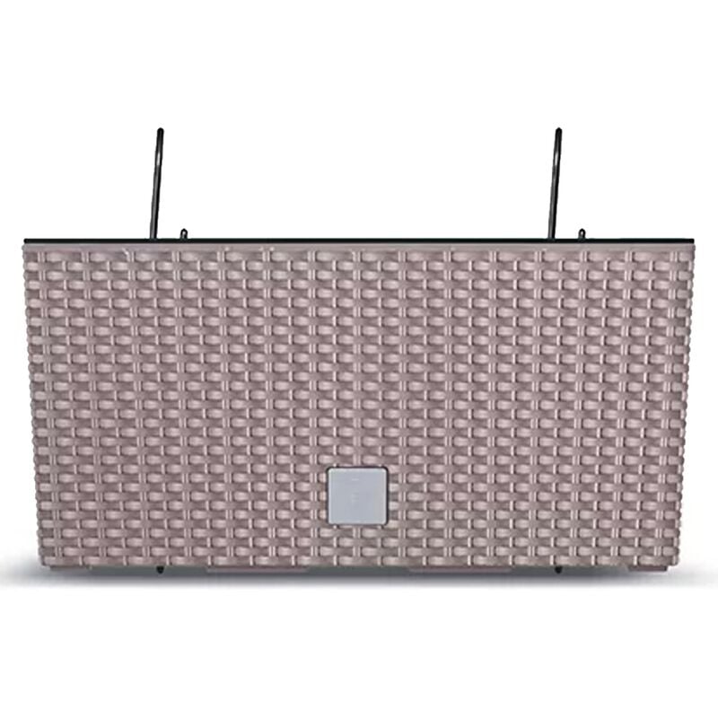 Jardinière de balcon rato case 39x18x19 cm - Mocca - Mocca - Prosperplast