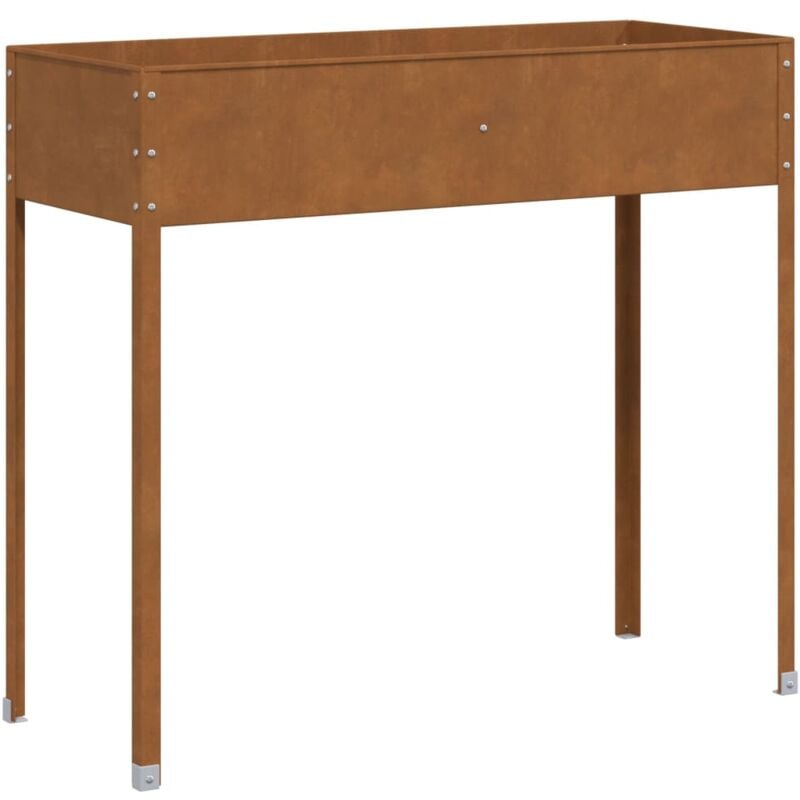 Vidaxl - Jardinière 100,5x40,5x90 cm acier résistant aux intempéries