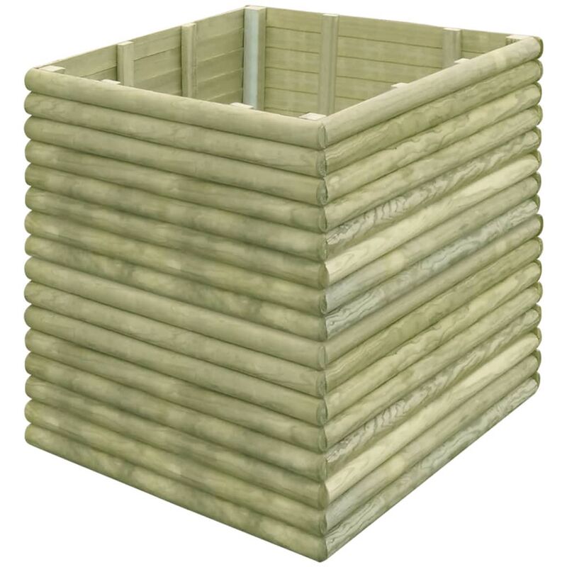 Youthup - Jardinière 106x106x96 cm Bois de pin imprégné
