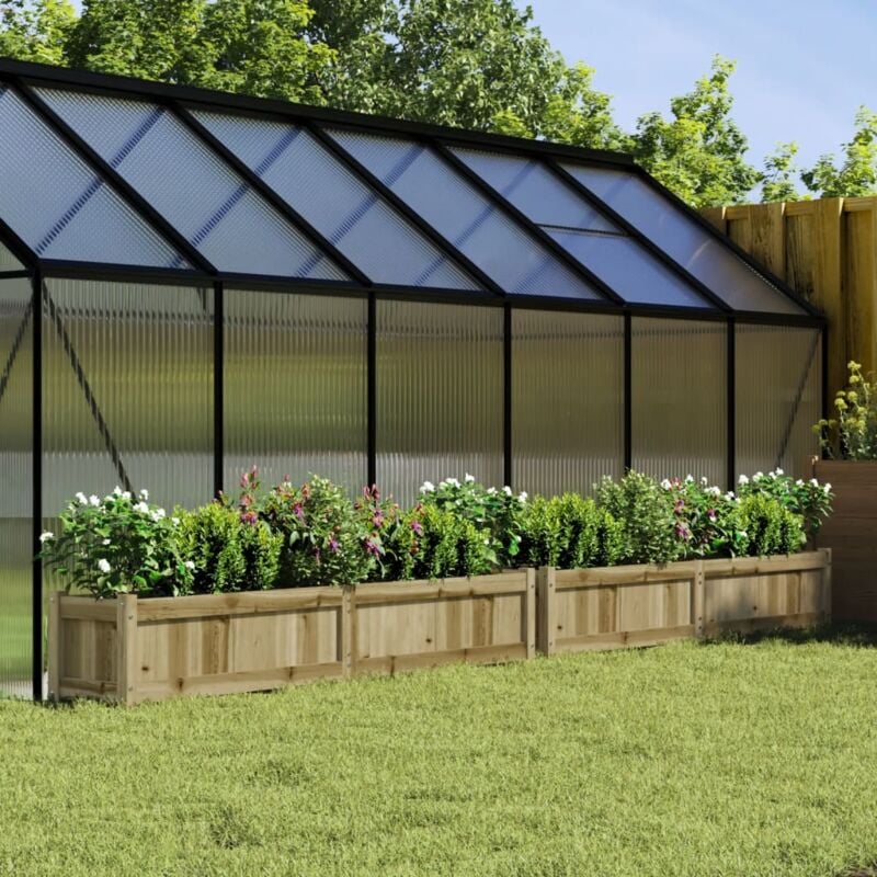 Vidaxl - Jardinières 2 pcs bois de pin imprégné