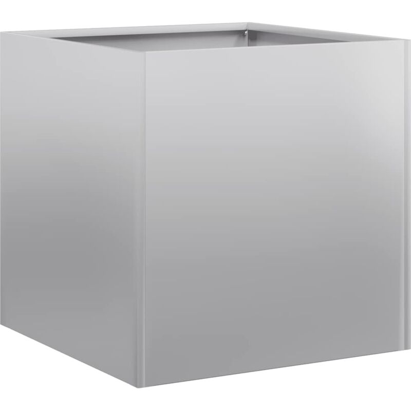 Vidaxl - Jardinière 40x40x40 cm acier galvanisé