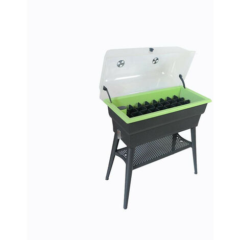 Jardinière 40L à pieds amovibles Calipso Combi - Vert