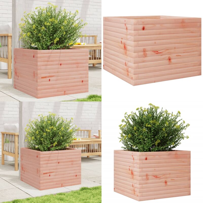 Vidaxl - Jardinière 60x60x45,5 cm bois massif de douglas - Jardinier - Pot De Fleurs - Bac à Plantation - Bois Massif - Douglas - Home & Living