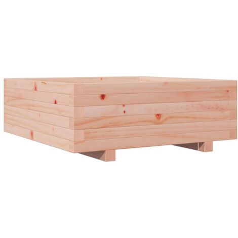 Jardinière 70x70x26,5 cm bois massif douglas vidaXL
