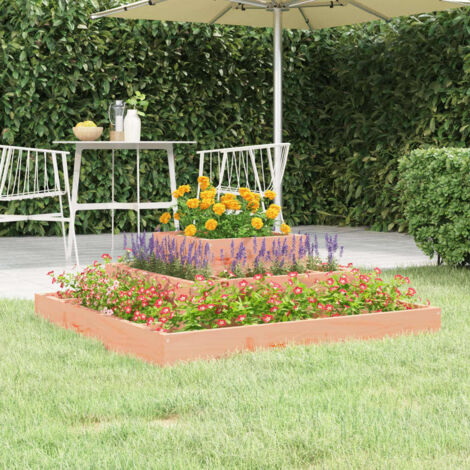 Jardinière 80x80x27 cm Bois de douglas massif vidaXL