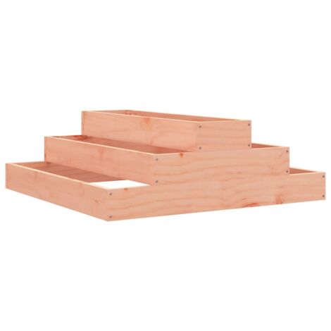 Jardinière  Bac à fleurs 80x80x27 cm Bois de douglas massif