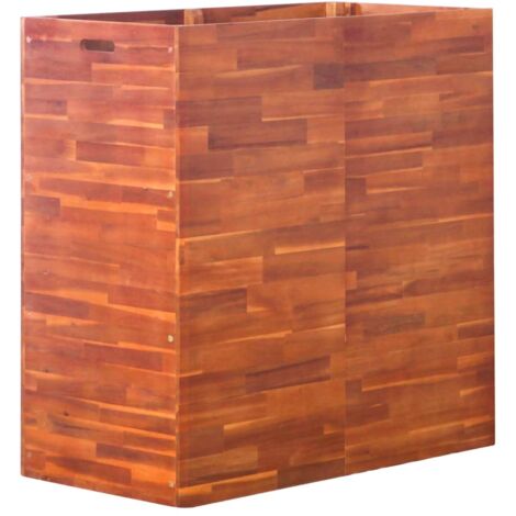 Jardinière Bois d'acacia 100 x 50 x 100 cm