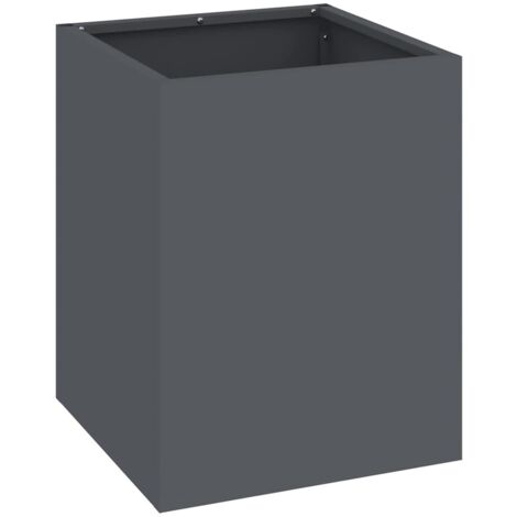 Jardinière  Cache-pot de jardin Anthracite 32 x 32 x 40 cm
