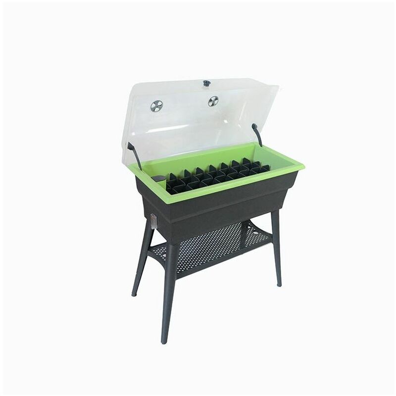 Jardiniere Calipso COMBI 40L Gris/Tilleul