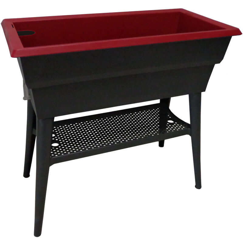 Jardiniere Calipso maxi 40L Gris/Cerise